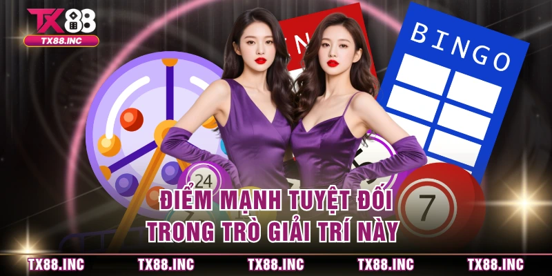 Điểm mạnh tuyệt đối trong trò giải trí này
